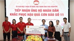 Vietlott và Quỹ Tâm Tài Việt trao 2,3 tỷ đồng ủng hộ 3 tỉnh phía Bắc khắc phục hậu quả do bão số 11